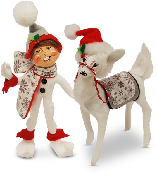 Silver Snowflake Collection - 9in Silver Snowflake Elf - Annalee Dolls (600x600), Png Download