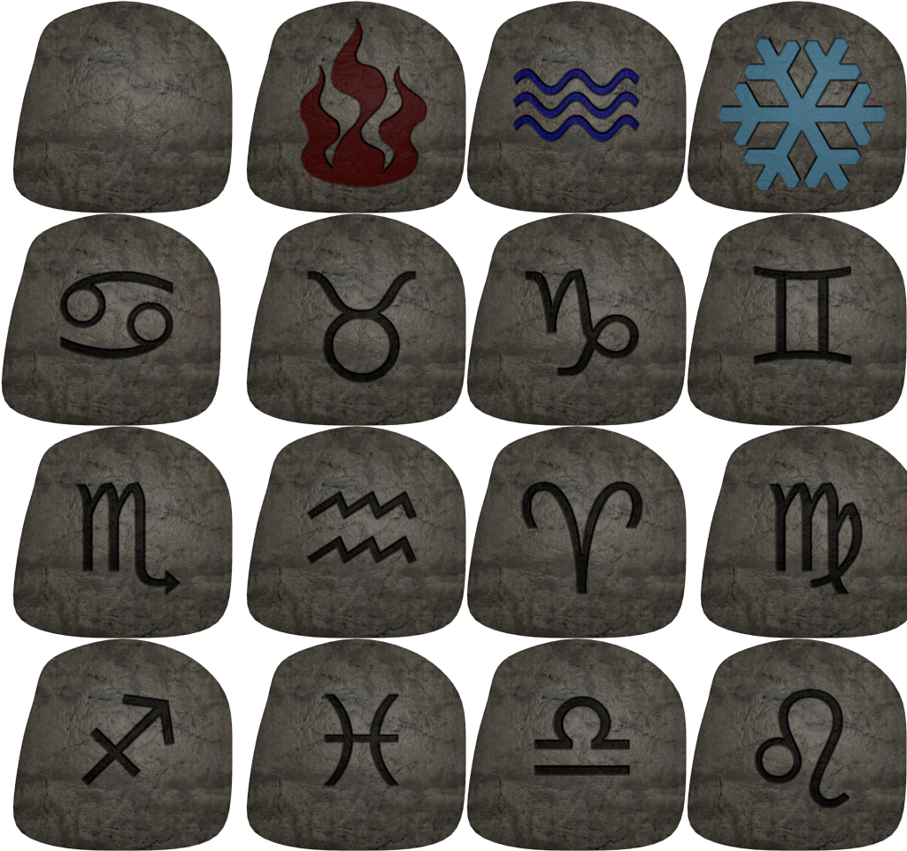 Preview - Zodiac Sign (1024x1024), Png Download