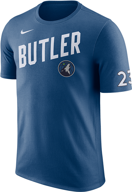 Minnesota Timberwovles Jimmy Butler Player T-shirt - Raptors North T Shirt (500x667), Png Download