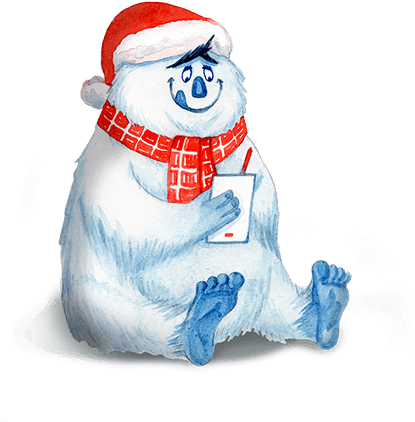 Send A Postcard From Kyrgyzstan - Yeti (479x424), Png Download