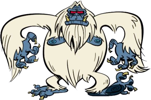 Mickey Mouse Cartoon Shorts Clipart - Mickey Mouse Yeti (494x335), Png Download