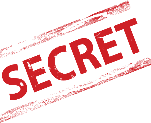 Photo - Top Secret Stamp Transparent (530x527), Png Download