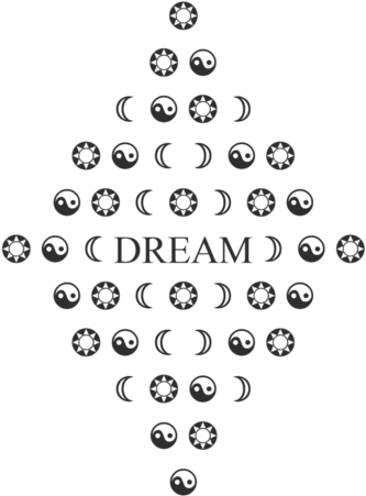 Dream, Moon, And Sun Image - Overlays Tumblr Transparent Background (500x500), Png Download