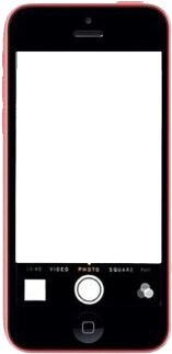 Mobile Charger Png Transparent Tumblr - Cell Phone Clipart Black (275x540), Png Download