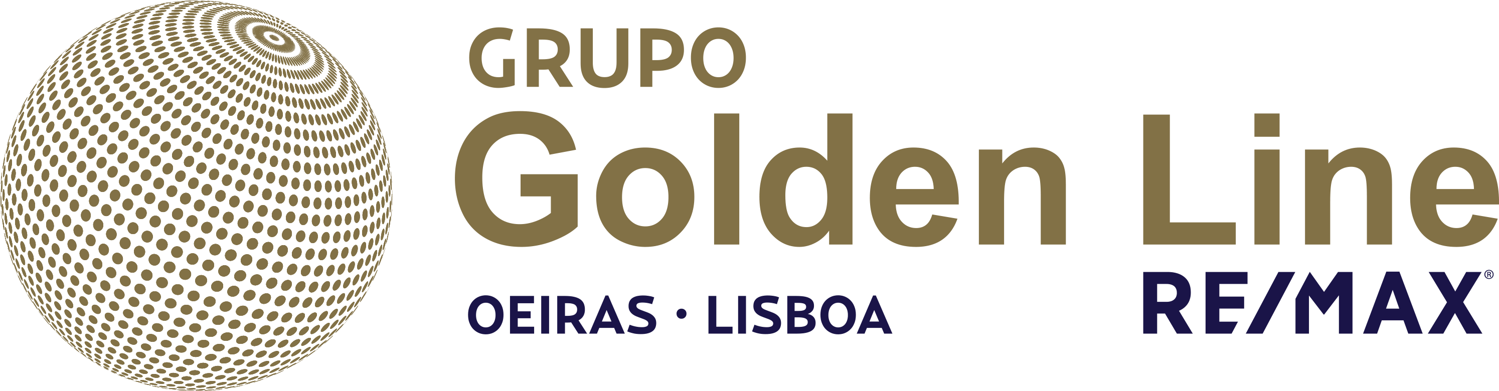 Logogoldenline 2018 Logogoldenline 2018 Logogoldenline - Remax Golden Line Png (3036x852), Png Download