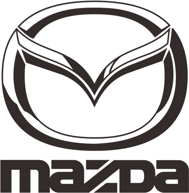 Mazda Logo Transparent Image - Mazda Logo (1024x727), Png Download