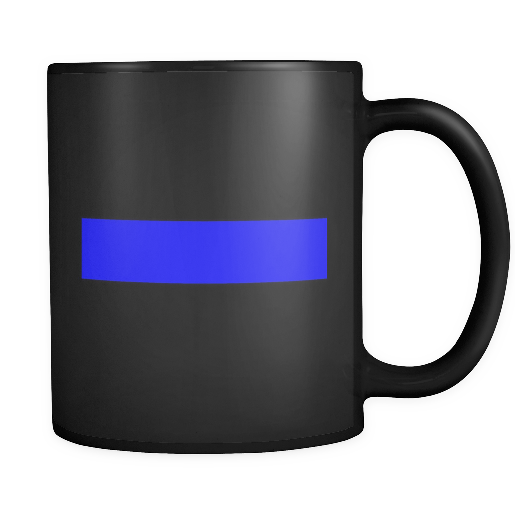 Thin Blue Line Mug - Bad Day Coffee Good Day Coffee (1024x1024), Png Download