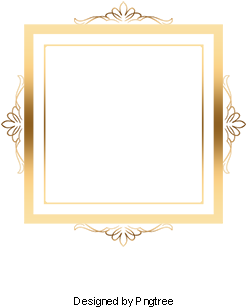 Vector Gold Pattern Frame, Golden, Gold Frame, Gold - Motif (360x360), Png Download