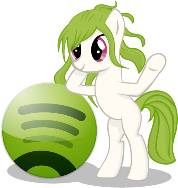 Clipart Library Stock Pony By Neriani On Deviantart - Spotify Pony (1032x774), Png Download