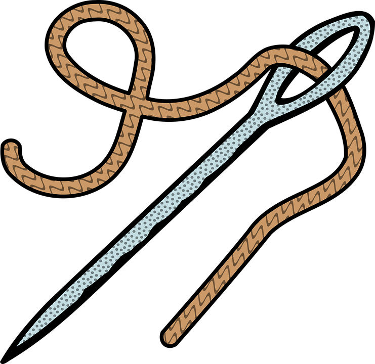 Sewing Needle Png Clipart - Needle Clipart Png (741x720), Png Download