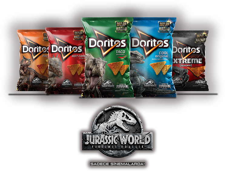 2 Apr - Doritos Jurassic World Canada (864x562), Png Download
