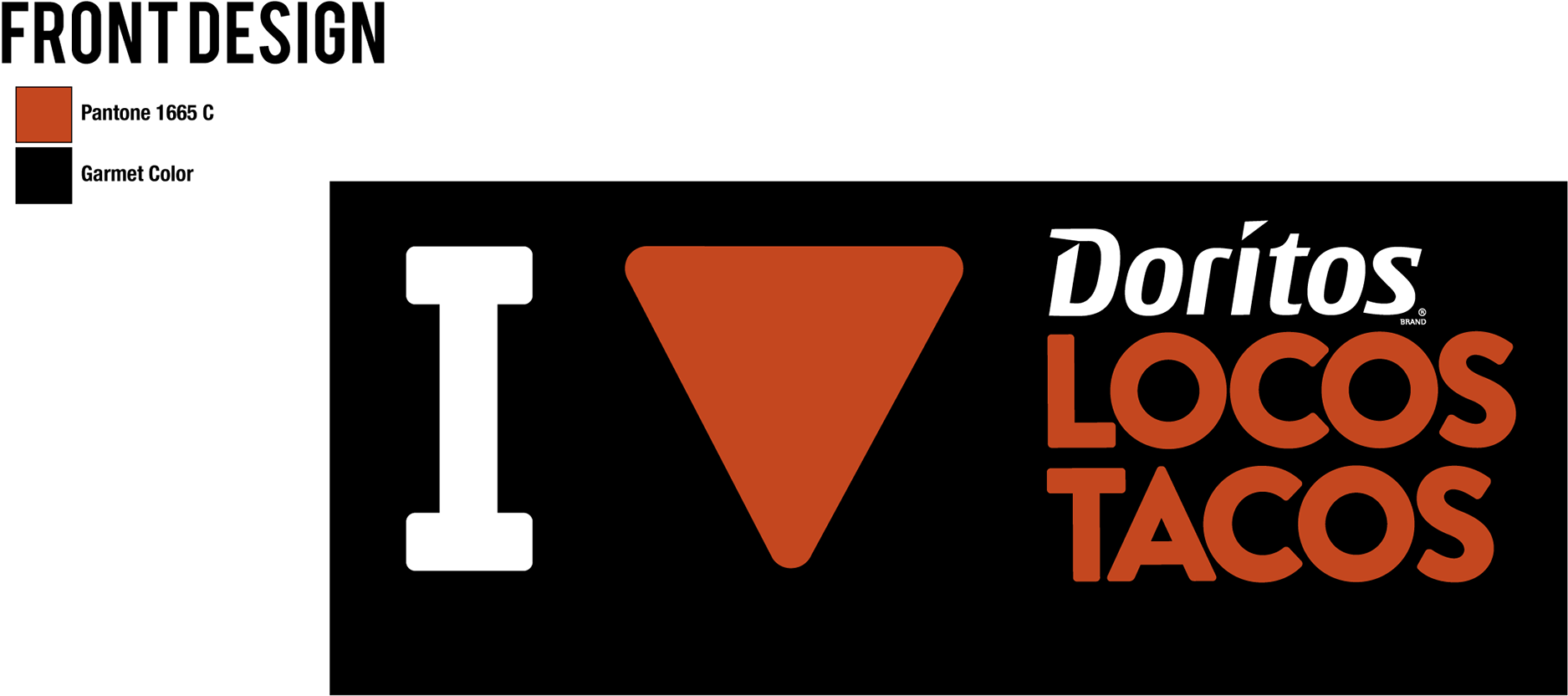 Shirt Design That Was Distributed To Taco Bell Employees - Doritos Tortilla Chips, Spicy Nacho Flavored - 1.125 (1920x859), Png Download