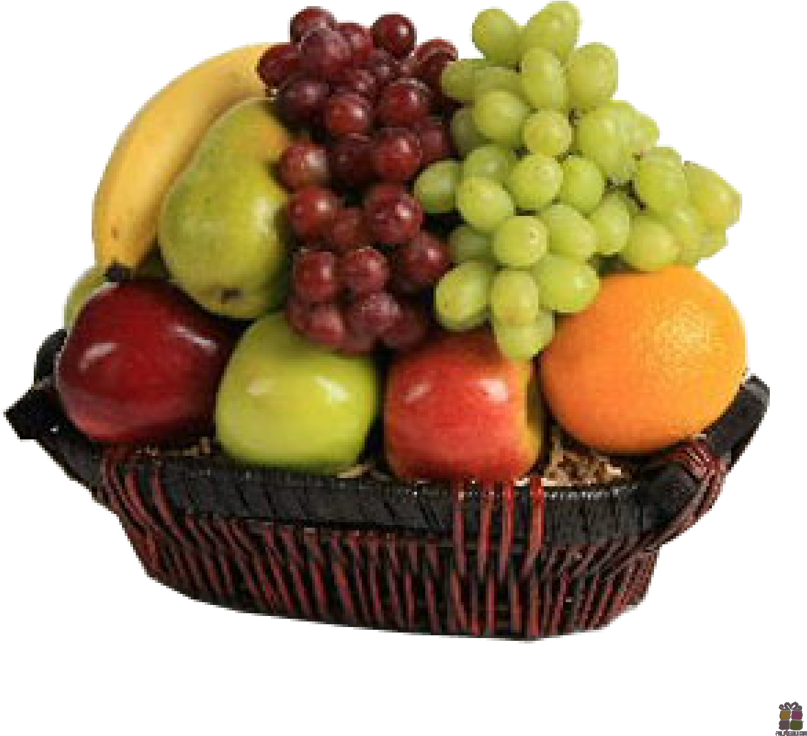 Fruit In Basket Png (1200x1200), Png Download