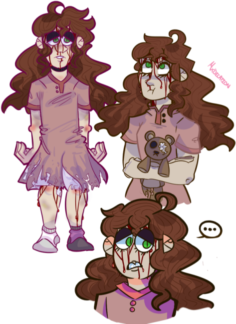 Play With Me Creepypasta - Sally Creepypasta (500x666), Png Download