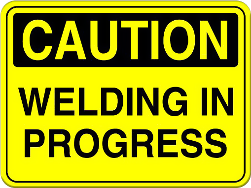 Welding In Progress - Always Wear Safety Glasses (508x508), Png Download