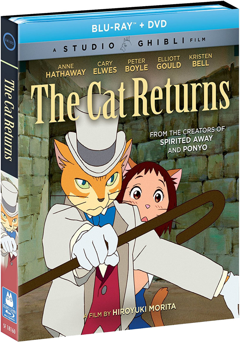 Cat Returns Blu-ray/dvd (861x1200), Png Download