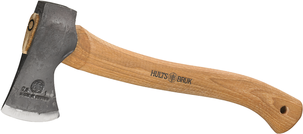 The Almike Hatchet Camping Sized Axe - Hults Bruk (1000x470), Png Download