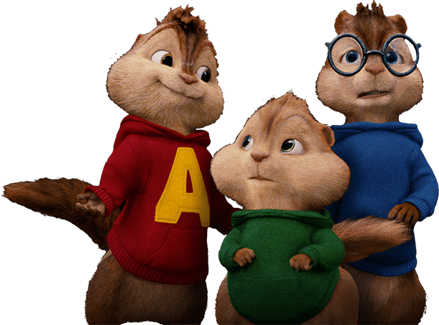 Oops - Alvin And The Chipmunks Transparent (615x455), Png Download