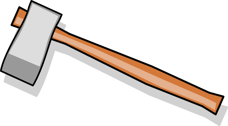 Spear Clipart Hatchet - Axe Clip Art (800x443), Png Download