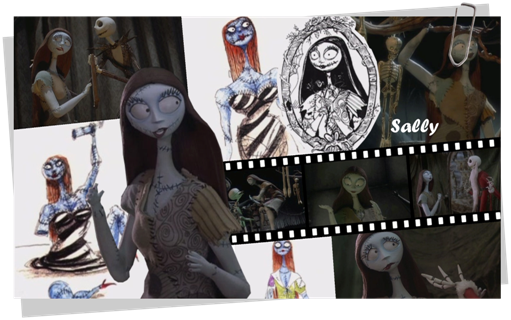 "jack, Sache Que Je Te Comprends" - Sally Nightmare Before Christmas Sketch (511x320), Png Download