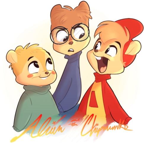 Alvin And The Chipmunks Fanart (500x516), Png Download