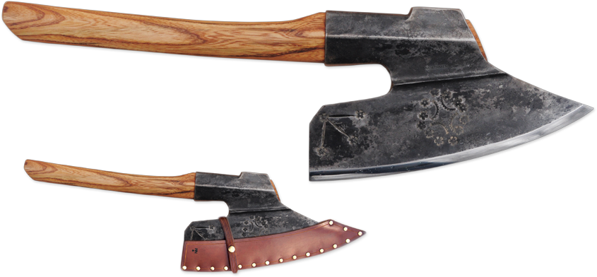 Goosewing Hewing Axe - Goosewing Axe (900x416), Png Download