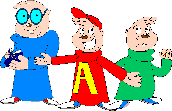 Alvin And The Chipmunks Theodore Seville Clipart - Alvin And The Chipmunks In Film (557x361), Png Download