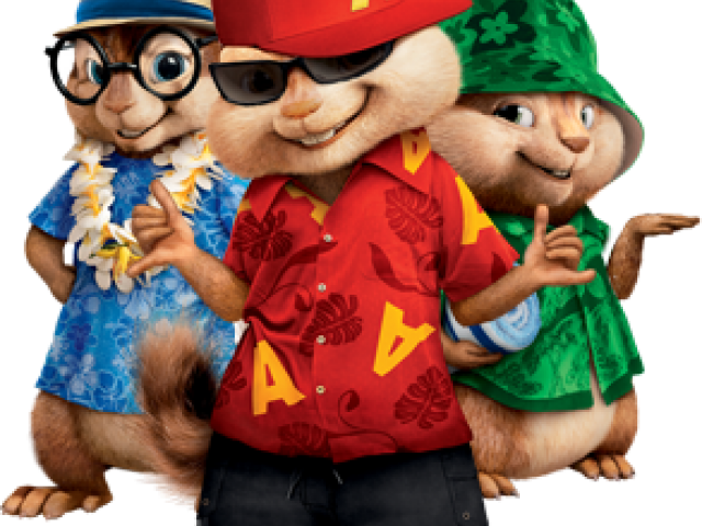 Jurassic World Clipart Alvin And The Chipmunks - Alvin And The Chipmunks Chipwrecked Nintendo Wii (640x480), Png Download