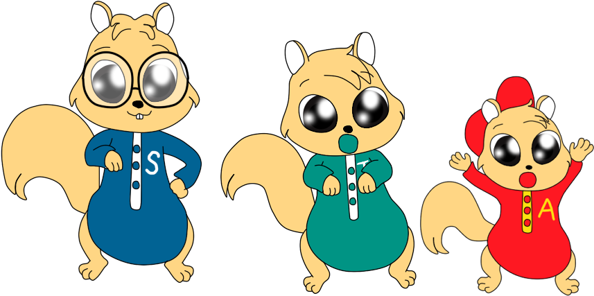 Padded Chipmunks By Bokaru Fur Affinity Dot - Drawing (898x592), Png Download