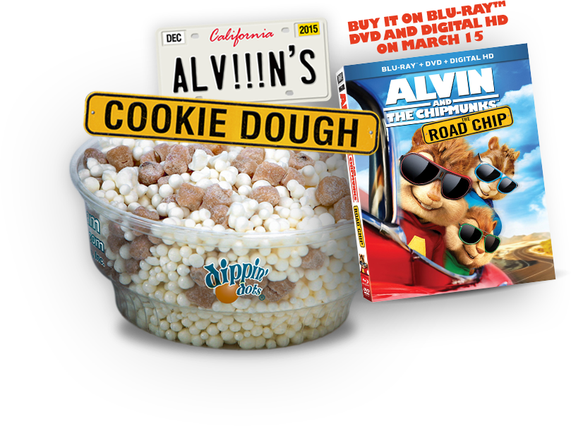 Try Alvin's Cookie Dough - Alvin & The Chipmunks: The Road Chip [blu-ray] (809x604), Png Download