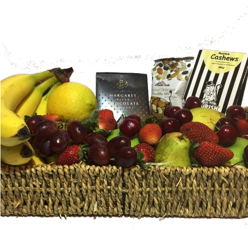 Fruit Hamper,fruit Gift Basket,fruit Hamper Perth,fruit - Gift Basket (500x500), Png Download