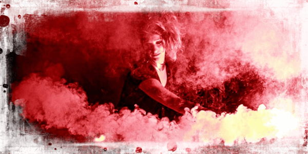 Utopia Fire Show - Painting (600x300), Png Download