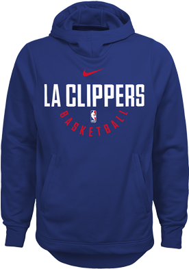 La Clippers Youth Elite Practice Hood - Golden State Warriors Practice Hoodie (360x480), Png Download