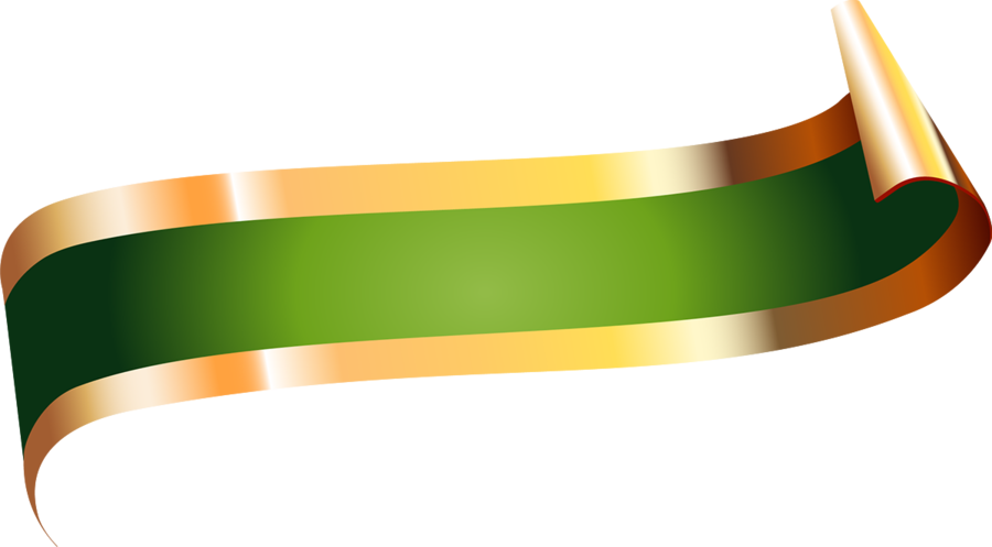 Download Ribbon Green Png Clipart Clip Art Orange Line - Лента На Прозрачном Фоне (900x497), Png Download