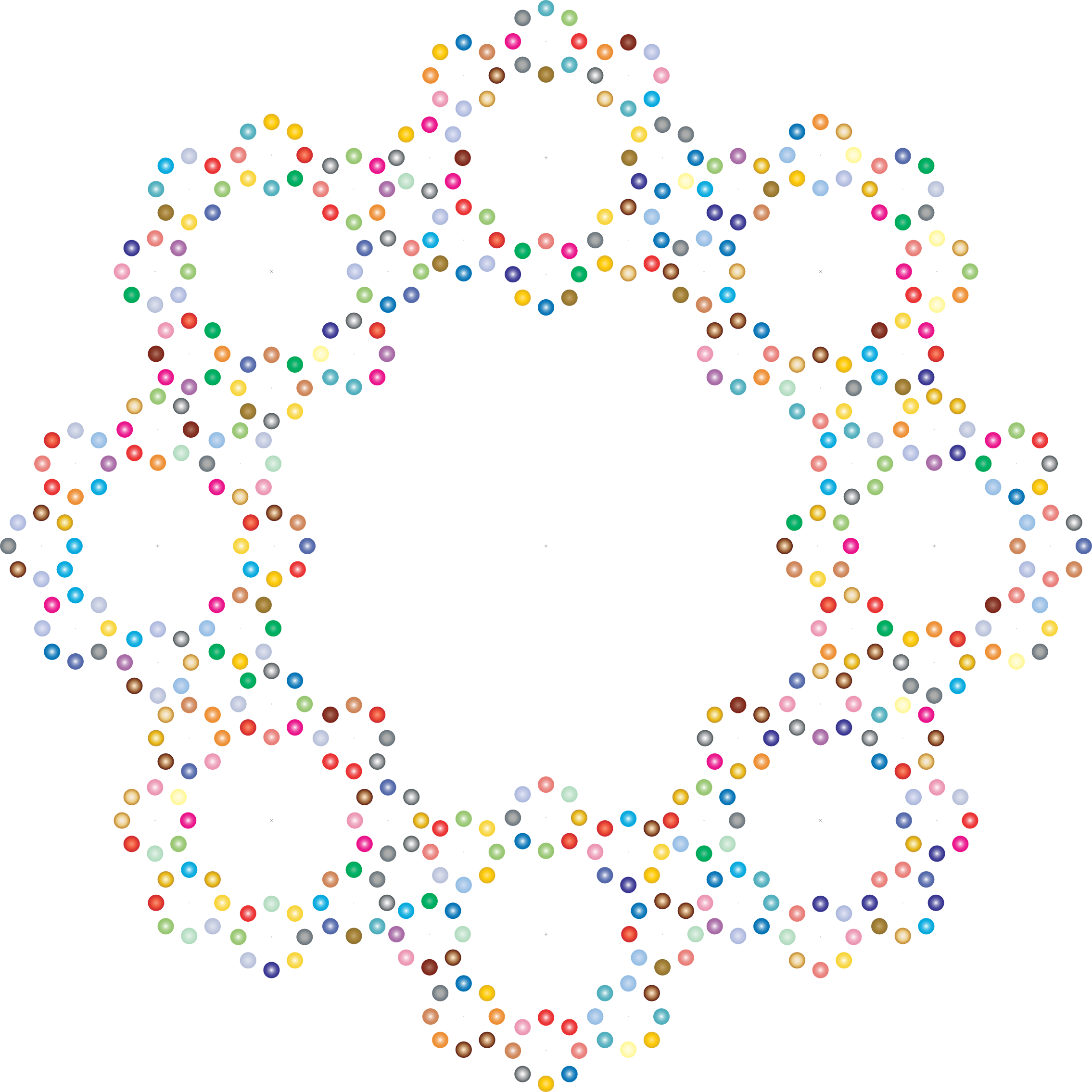 This Free Icons Png Design Of Decorative Circles Frame (2270x2270), Png Download