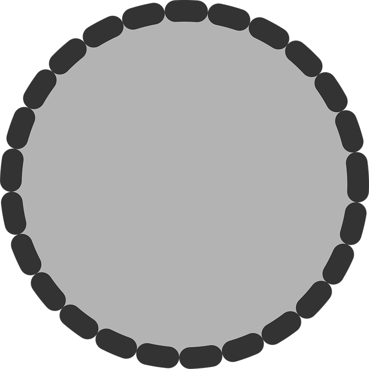 Decorative Circle Template - Yuvarlak Transparan (720x720), Png Download