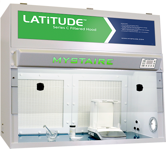 Latitude Series C Filtered Hood - Filtration (565x495), Png Download