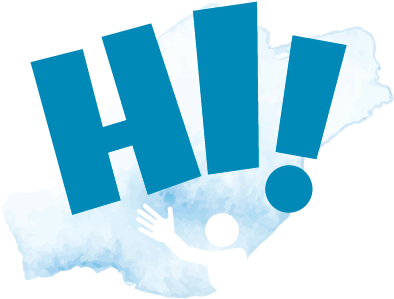 Wbsticker Hi - T-shirt (408x408), Png Download