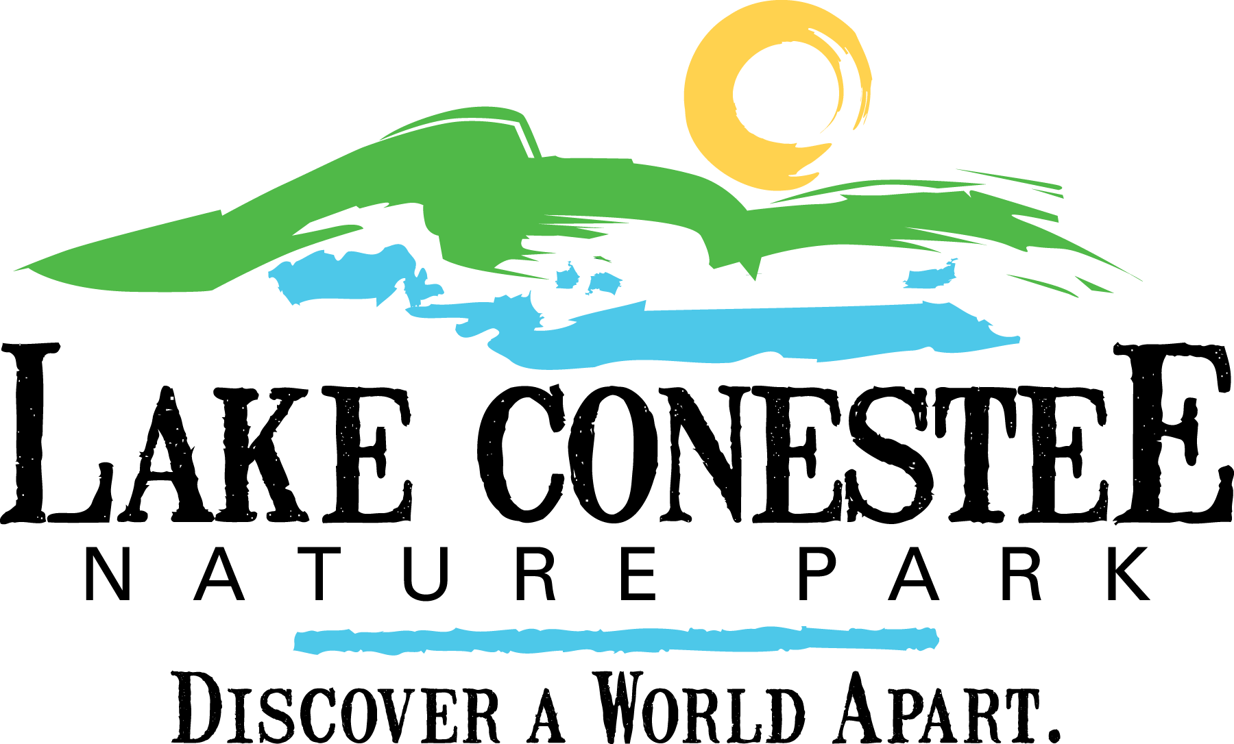 Gallery - Lake Conestee Nature Park Logo (1800x1086), Png Download