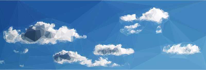 Medium Image - Clip Art Blue Sky (800x274), Png Download