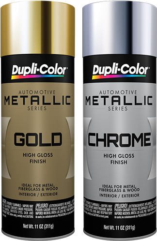 Automotive Metallic Paint - Dupli Color Automotive Metallic Chrome (450x500), Png Download