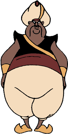 Palace Clipart Aladdin - Aladdin Guards Clipart (300x574), Png Download