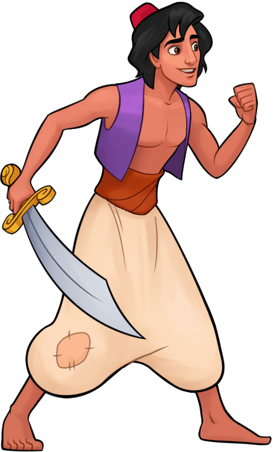 Aladdin 229 Kb - Disney Heroes Battle Mode All Characters (532x879), Png Download