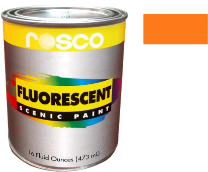 Rosco Fluorescent Paint Gold - Rosco Fluorescent Paint Blue 0.473l (480x363), Png Download
