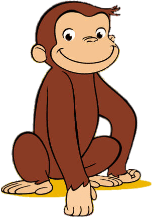 Curious George - Curious George Cartoon (325x463), Png Download