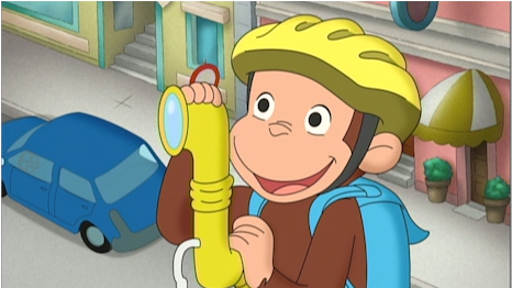 Posted By Pbs Publicity On Oct 01, 2014 At - Curious George Double O Monkey (640x360), Png Download