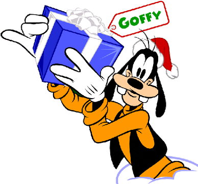 Reindeer Clipart Goofy - Goofy Christmas Clip Art (400x400), Png Download