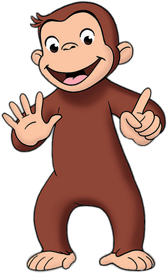 Curious George Counting To - Jorge El Curioso Png (458x689), Png Download