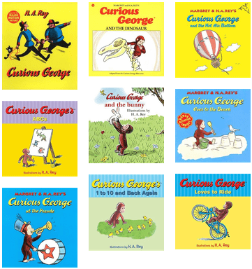 Curious George (436x429), Png Download