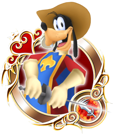 Kingdom Hearts Unchained Χ Wiki - Three Musketeers Mickey Png (445x494), Png Download